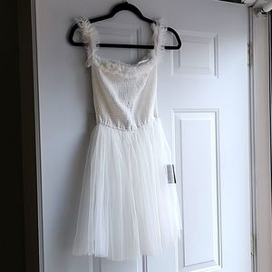 Lulus white dress